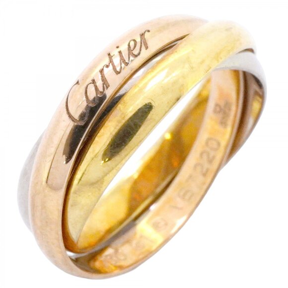Cartier Jewelry - CARTIER Authentic 18k Gold Trinity Ring #51